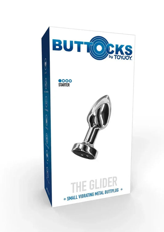 ButtocksTheGliderVibratingPlugSmallButtplugSbyToyJoy2 @ Happytoys Sexshop: online sex shop for Feeling Happy & Easy π the erotic store owned by a woman