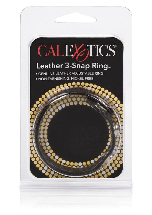 CalExotics-leren-3-Snap-Ring-Happytoys-Sexshop-Toys-for-Feeling-Happy-Easy-1589 @ Happytoys Sexshop: online sex shop for Feeling Happy & Easy 😊 the erotic store owned by a woman