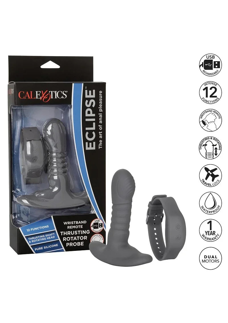 CalExoticsEclipseWristbandRemoteThrustingRotatorProbe10 @ Happytoys Sexshop: online sex shop for Feeling Happy & Easy π the erotic store owned by a woman