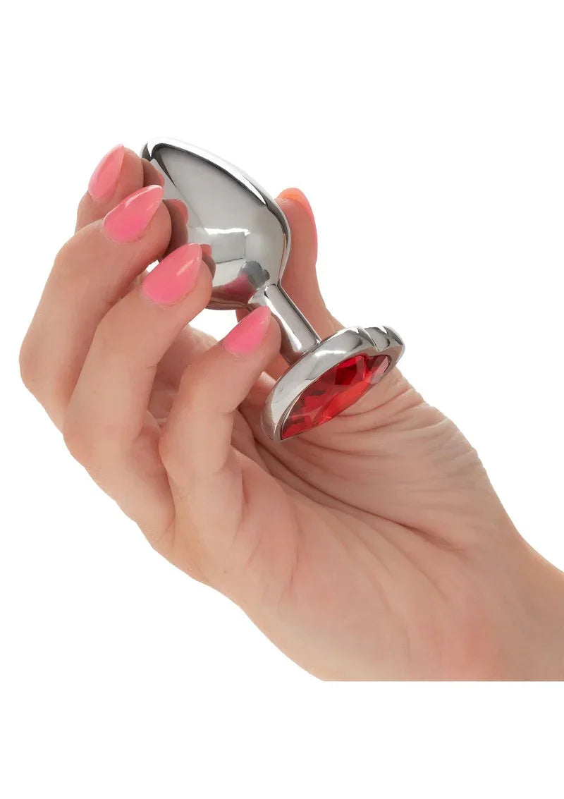 CalExoticsJewelSmallRubyHeartPlug8 @ Happytoys Sexshop: online sex shop for Feeling Happy & Easy 😊 the erotic store owned by a woman