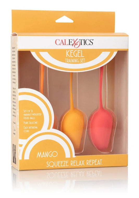 CalExoticsKegelTrainingSetMango2 @ Happytoys Sexshop: online sex shop for Feeling Happy & Easy 😊 the erotic store owned by a woman