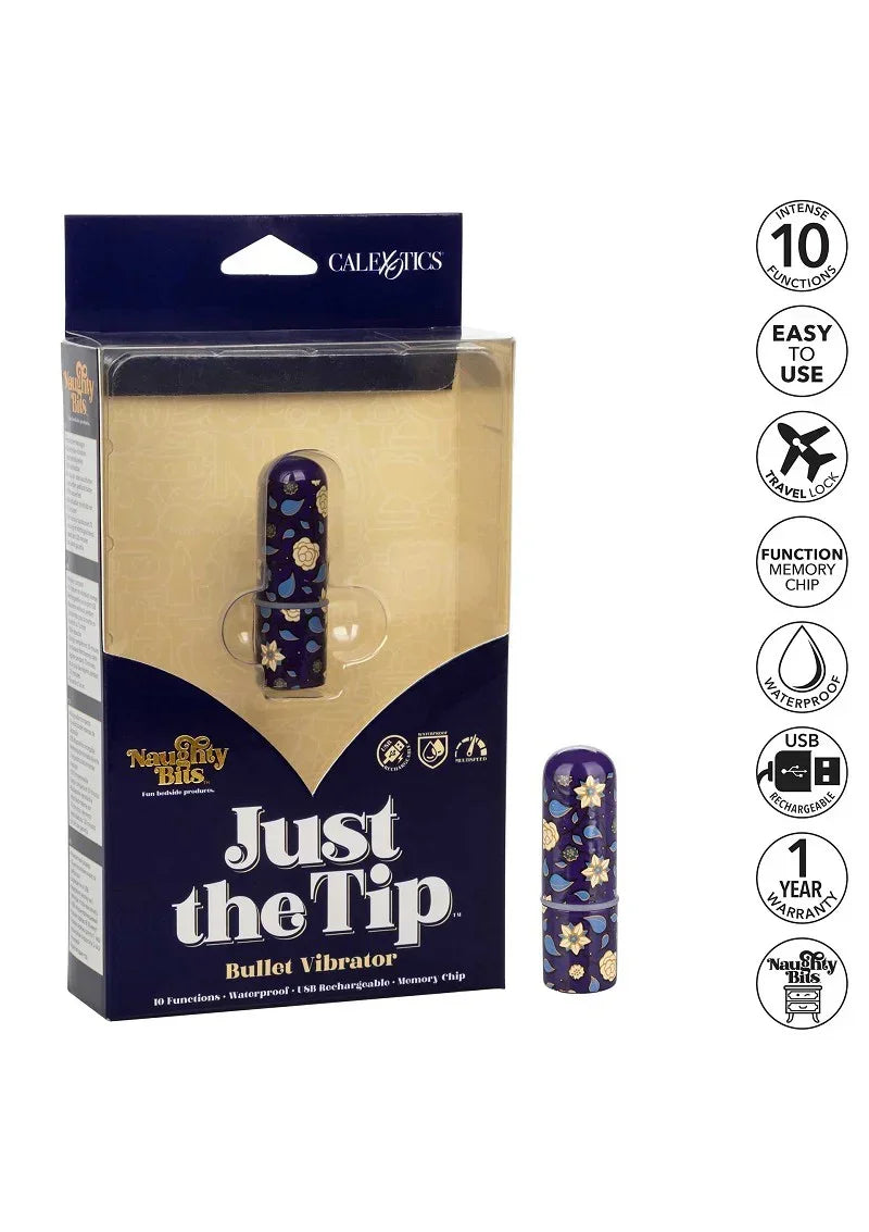 CalExoticsNaughtyBitsJustTheTipBulletVibrator8 @ Happytoys Sexshop: online sex shop for Feeling Happy & Easy π the erotic store owned by a woman