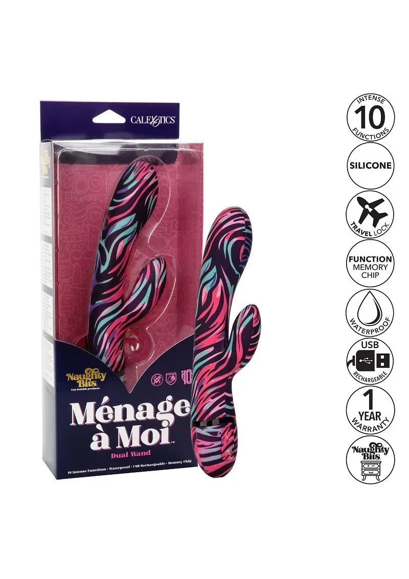 CalExoticsNaughtyBitsMenageaMoiDualWand9 @ Happytoys Sexshop: online sex shop for Feeling Happy & Easy 😊 the erotic store owned by a woman
