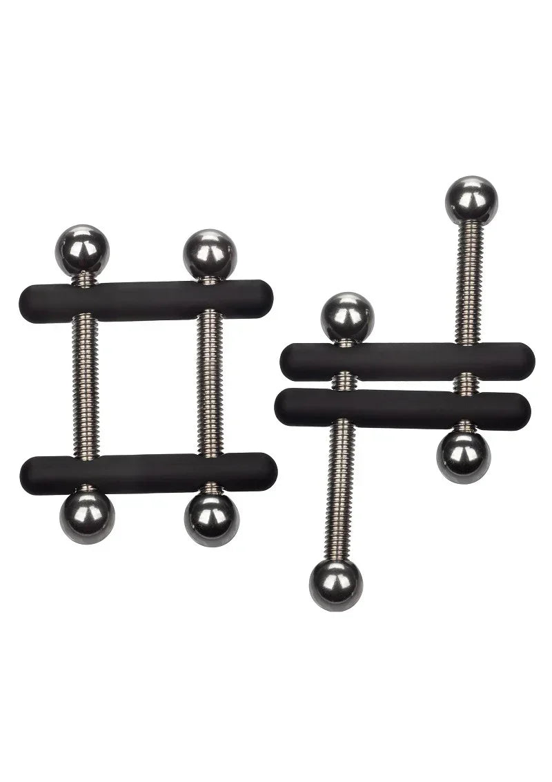 CalExoticsNippleGripsPowerGripCrossbarNippleVices9 @ Happytoys Sexshop: online sex shop for Feeling Happy & Easy π the erotic store owned by a woman