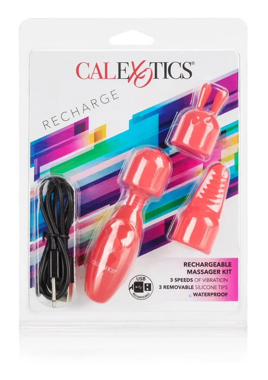 CalExoticsRechargeableMassagerKit2 @ Happytoys Sexshop: online sex shop for Feeling Happy & Easy π the erotic store owned by a woman