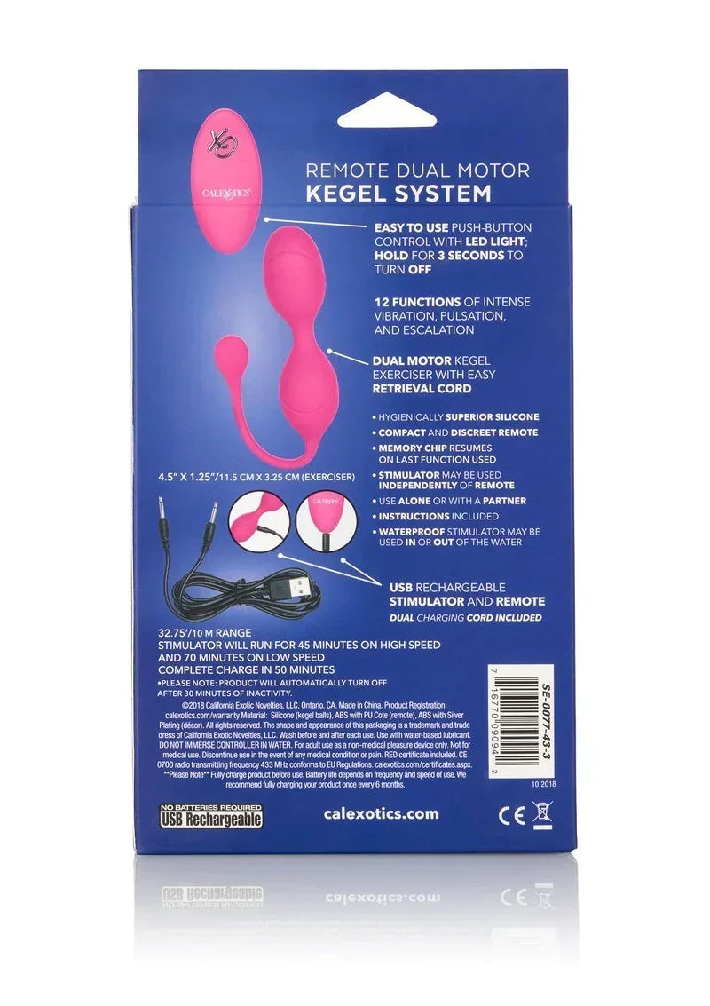 CalExoticsRemoteDualMotorKegelSystem8 @ Happytoys Sexshop: online sex shop for Feeling Happy & Easy ๐ the erotic store owned by a woman