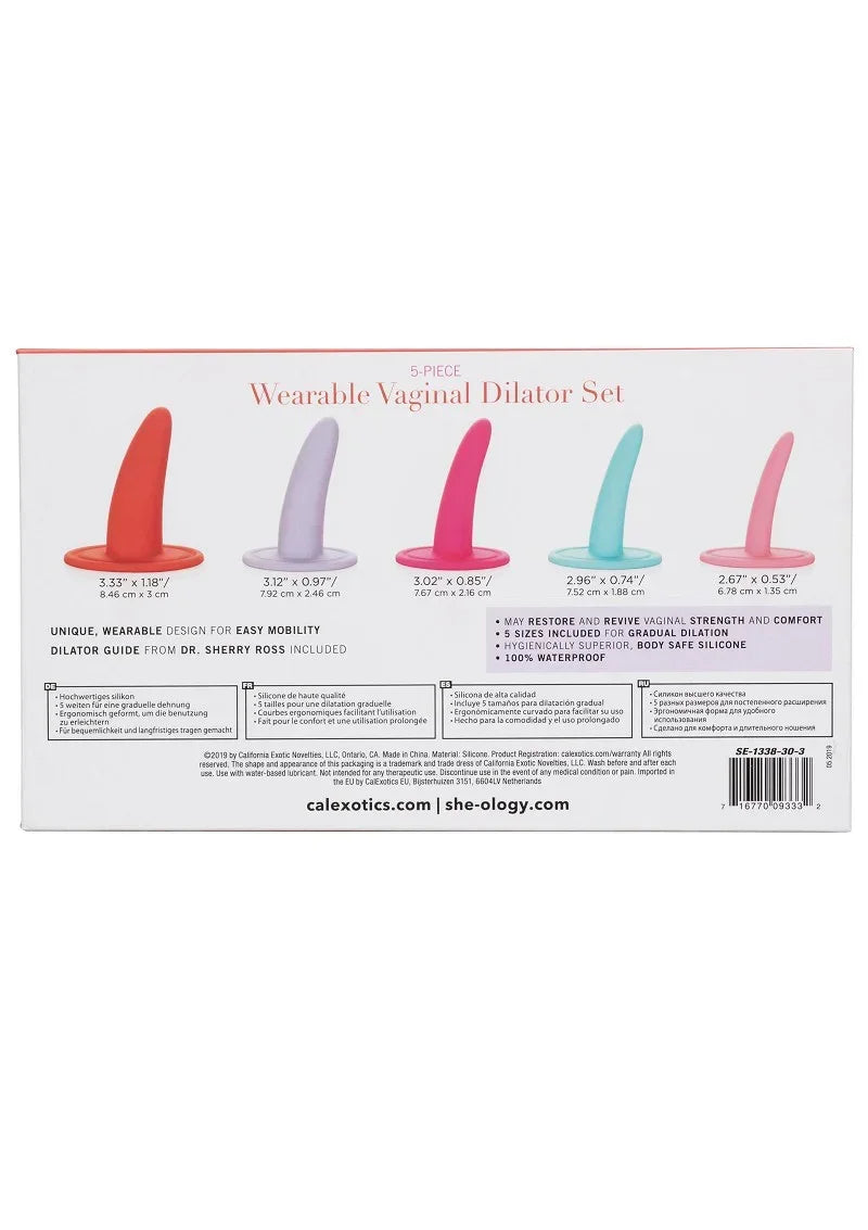 CalExoticsShe-ology5-pieceWearableVaginalDilatorSet19 @ Happytoys Sexshop: online sex shop for Feeling Happy & Easy π the erotic store owned by a woman