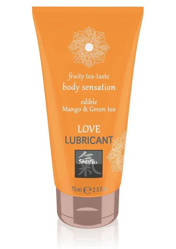 EdibleLoveLubricant75mlMangobyShiatsuHot @ Happytoys Sexshop: online sex shop for Feeling Happy & Easy đ the erotic store owned by a woman