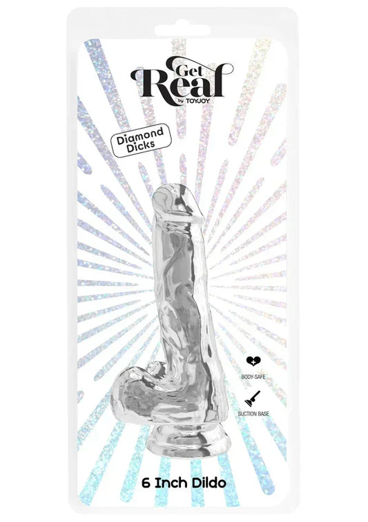 GetRealClearDildowithBalls6_byToyJoy2 @ Happytoys Sexshop: online sex shop for Feeling Happy & Easy 😊 the erotic store owned by a woman
