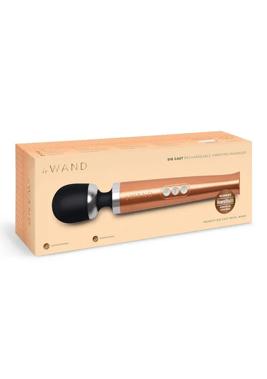 LeWandDieCastRechargeableVibratingMassager_rosegold_2 @ Happytoys Sexshop: online sex shop for Feeling Happy & Easy π the erotic store owned by a woman
