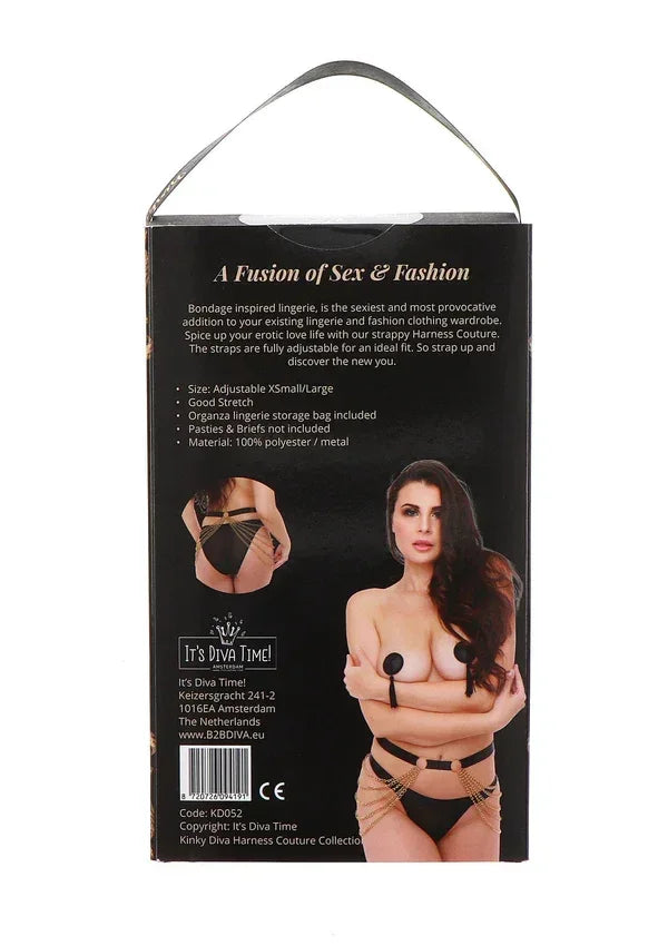 LuxuryChainBeltbyKinkyDiva9 @ Happytoys Sexshop: online sex shop for Feeling Happy & Easy 😊 the erotic store owned by a woman