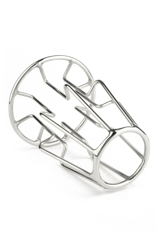 Mr.SteelTrapezoidAnalPlugLarge2 @ Happytoys Sexshop: online sex shop for Feeling Happy & Easy π the erotic store owned by a woman