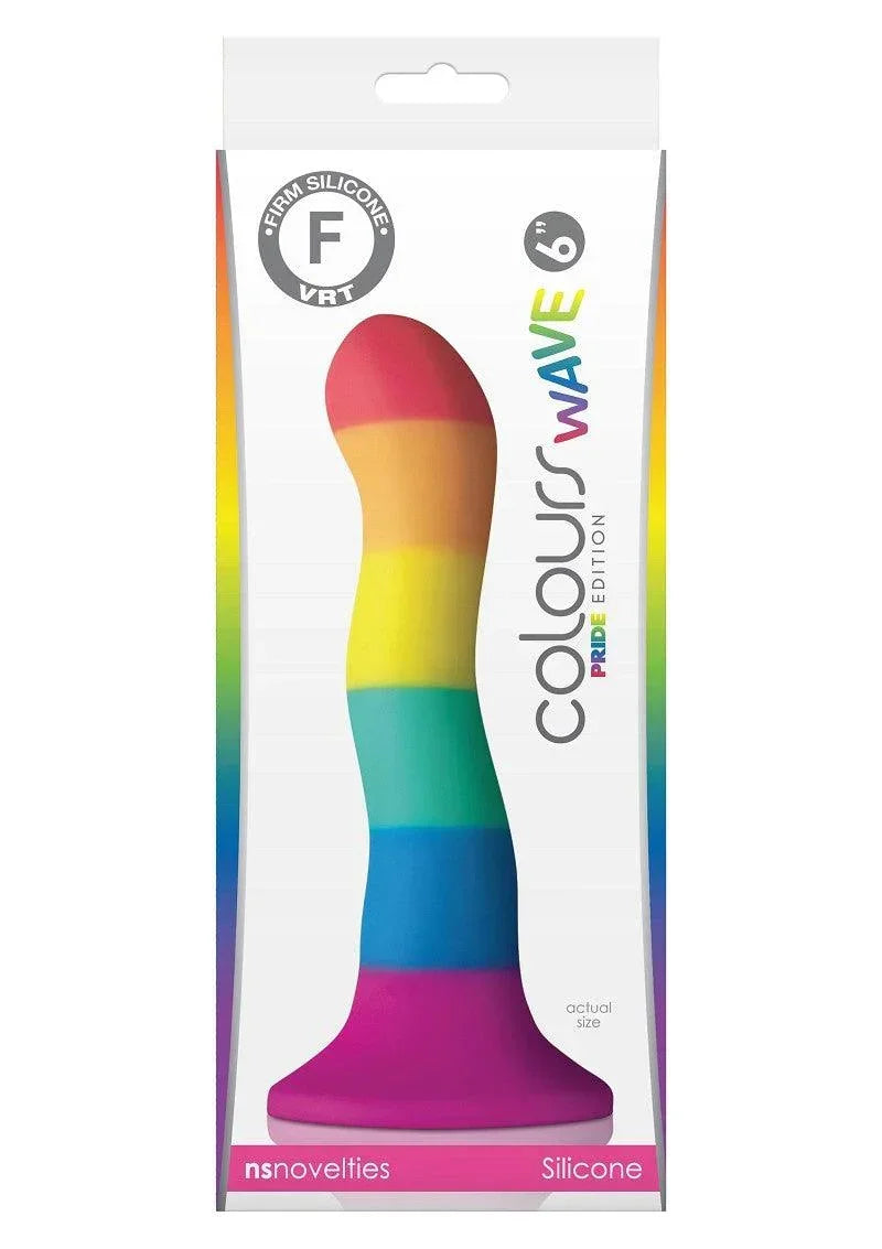 NS-Novelties-Colours-Pride-Edition-6-Wave-Dildo-Happytoys-Sexshop-liever-Happy-dan-Easy-6137 @ Happytoys Sexshop: online sex shop for Feeling Happy & Easy π the erotic store owned by a woman