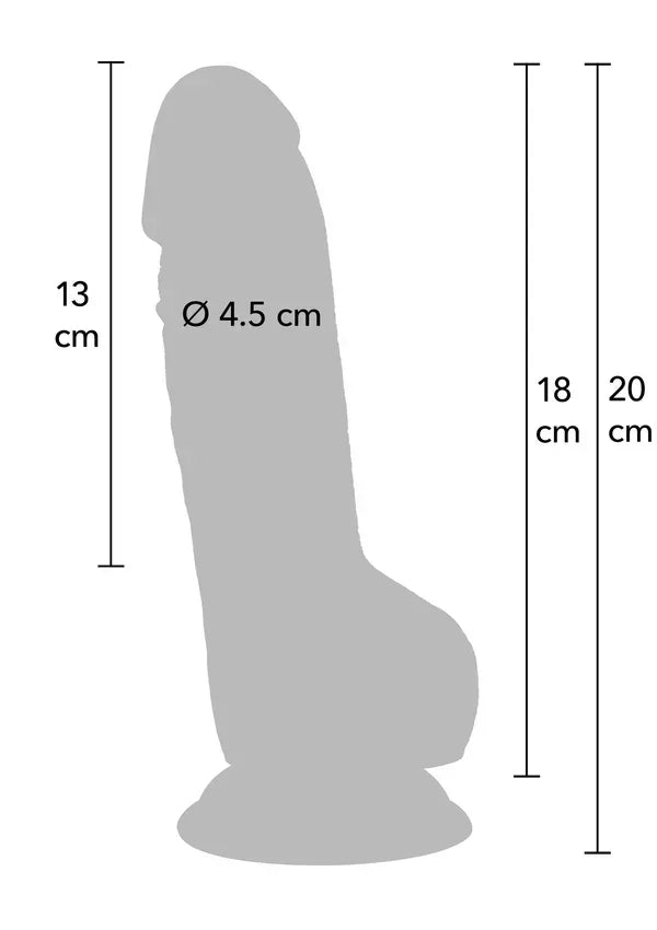 RealisticDildoPVC18cmbyHiddenDesire8 @ Happytoys Sexshop: online sex shop for Feeling Happy & Easy 😊 the erotic store owned by a woman