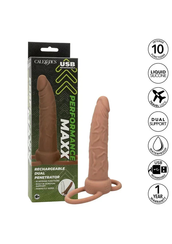 Rechargeable_Dual_Penetrator_by_CalExotics_9 @ Happytoys Sexshop: online sex shop for Feeling Happy & Easy π the erotic store owned by a woman