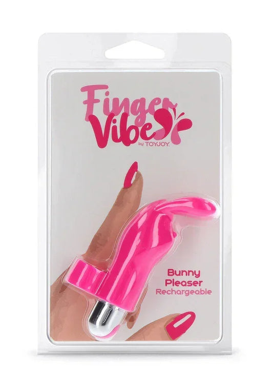 ToyJoyFingerVibeBunnyPleaserRechargeable2 @ Happytoys Sexshop: online sex shop for Feeling Happy & Easy ๐ the erotic store owned by a woman