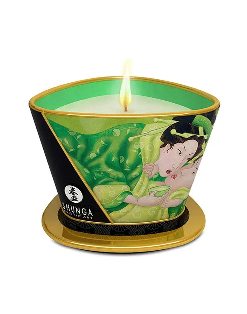 shunga-massage-candle-exotic-green-tea-170-ml_01_25eeb75b-f1f5-47cc-bd5f-6c00dd3f709e @ Happytoys Sexshop: online sex shop for Feeling Happy & Easy 😊 the erotic store owned by a woman