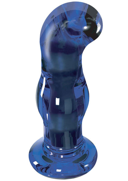 Gleaming Vibrating Glass Plug by ToyJoy Buttocks