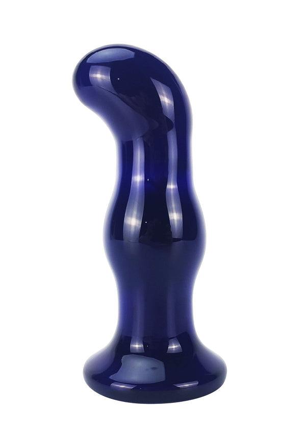 Gleaming Vibrating Glass Plug by ToyJoy Buttocks