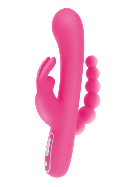 Triple Pleasure Vibrator by ToyJoy Love Rabbit