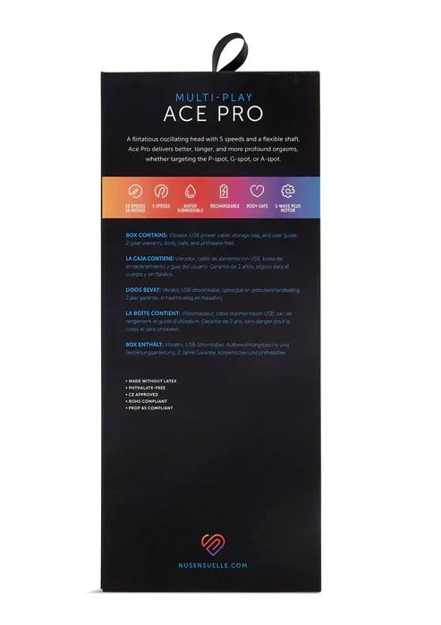 AceProProstate_G-SpotVibratorbyNuSensuelle6 @ Happytoys Sexshop: online sex shop for Feeling Happy & Easy 😊 the erotic store owned by a woman