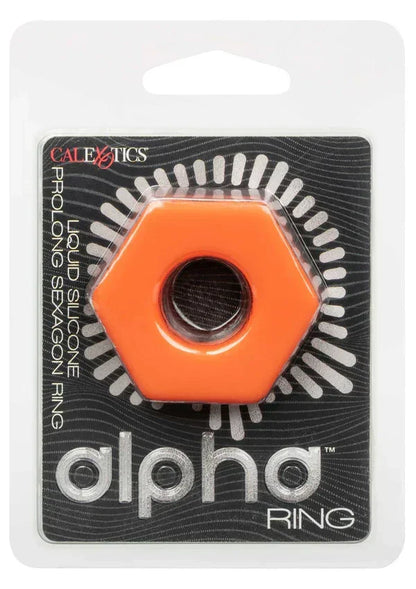 AlphaLiquidSiliconeProlongSexagonRingbyCalExotics2 @ Happytoys Sexshop: online sex shop for Feeling Happy & Easy 😊 the erotic store owned by a woman