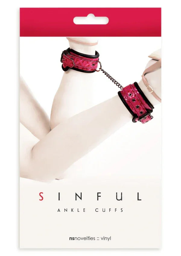 AnkleCuffsbyNSNovelties3 @ Happytoys Sexshop: online sex shop for Feeling Happy & Easy 😊 the erotic store owned by a woman