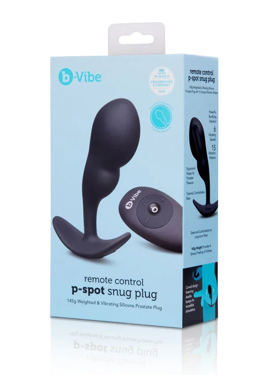 B-VibeRemoteControlP-SpotSnugPlug145g2 @ Happytoys Sexshop: online sex shop for Feeling Happy & Easy 😊 the erotic store owned by a woman
