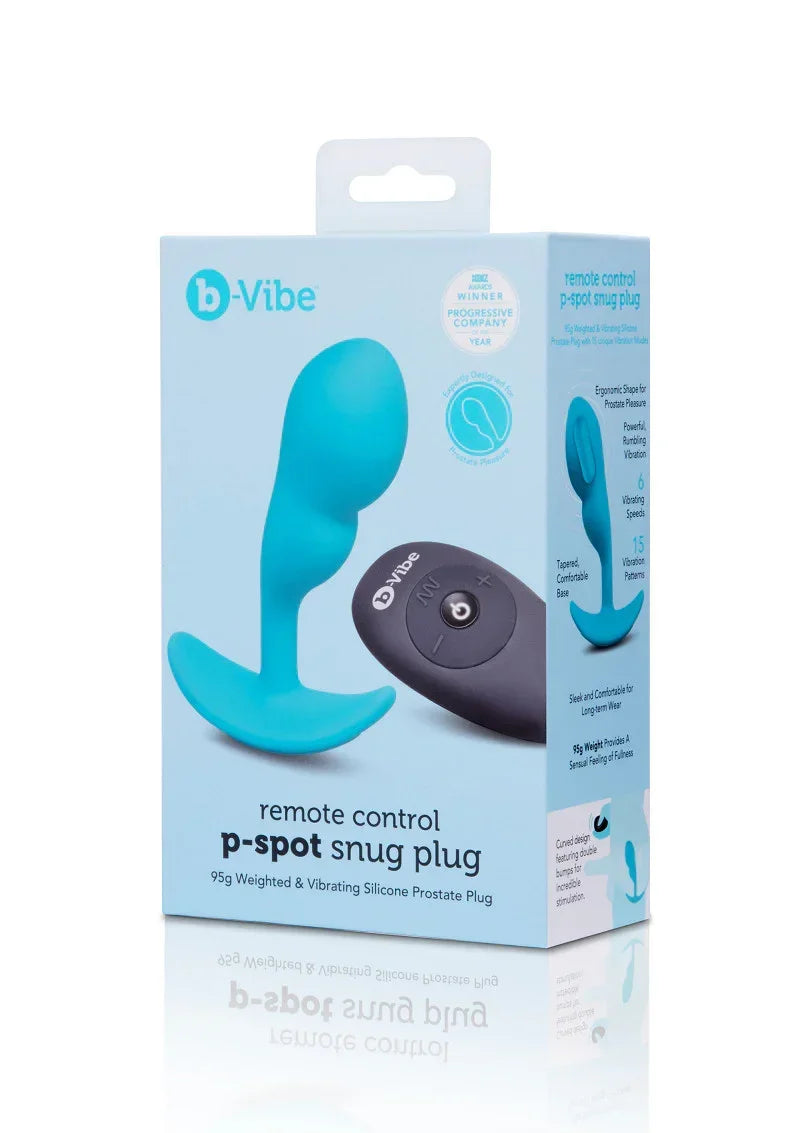 B-VibeRemoteControlP-SpotSnugPlug95g2 @ Happytoys Sexshop: online sex shop for Feeling Happy & Easy 😊 the erotic store owned by a woman