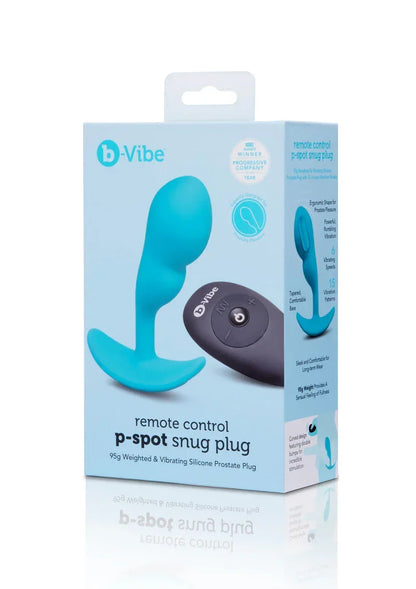B-VibeRemoteControlP-SpotSnugPlug95g2 @ Happytoys Sexshop: online sex shop for Feeling Happy & Easy 😊 the erotic store owned by a woman