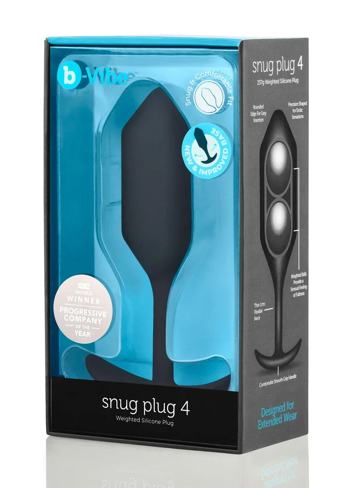 B-VibeSnugPlug4byB-Vibe2 @ Happytoys Sexshop: online sex shop for Feeling Happy & Easy 😊 the erotic store owned by a woman