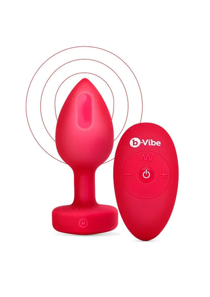 B-VibeVibratingHeartPlug1 @ Happytoys Sexshop: online sex shop for Feeling Happy & Easy 😊 the erotic store owned by a woman