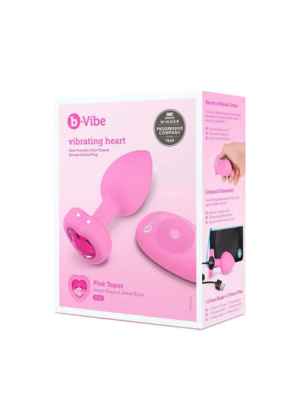 B-VibeVibratingHeartPlug2 @ Happytoys Sexshop: online sex shop for Feeling Happy & Easy 😊 the erotic store owned by a woman