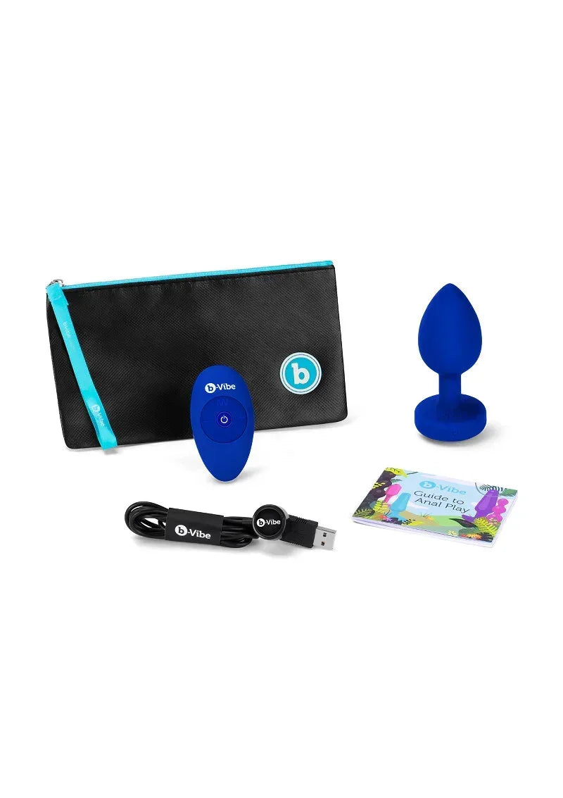 B-VibeVibratingJewelPlugLXL13 @ Happytoys Sexshop: online sex shop for Feeling Happy & Easy 😊 the erotic store owned by a woman