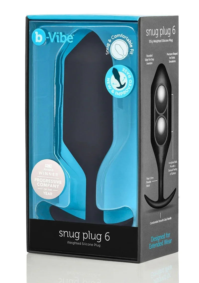 B-Vibe_Snug_Plug_6_Anaal_plug_Happytoys_Sexshop_liever_Happy_dan_Easy_-3280500 @ Happytoys Sexshop: online sex shop for Feeling Happy & Easy 😊 the erotic store owned by a woman
