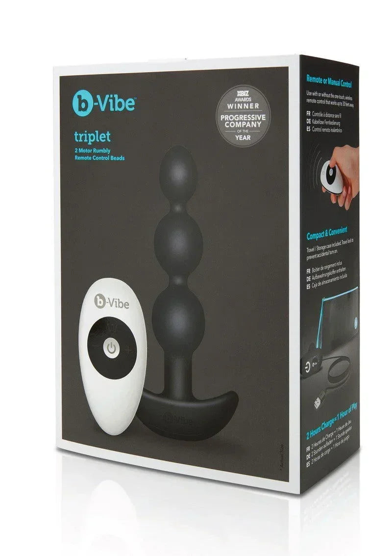 B-Vibe_Triplet_Anal_Beads_Happytoys_Sexshop_liever_Happy_dan_Easy_-3280588 @ Happytoys Sexshop: online sex shop for Feeling Happy & Easy 😊 the erotic store owned by a woman
