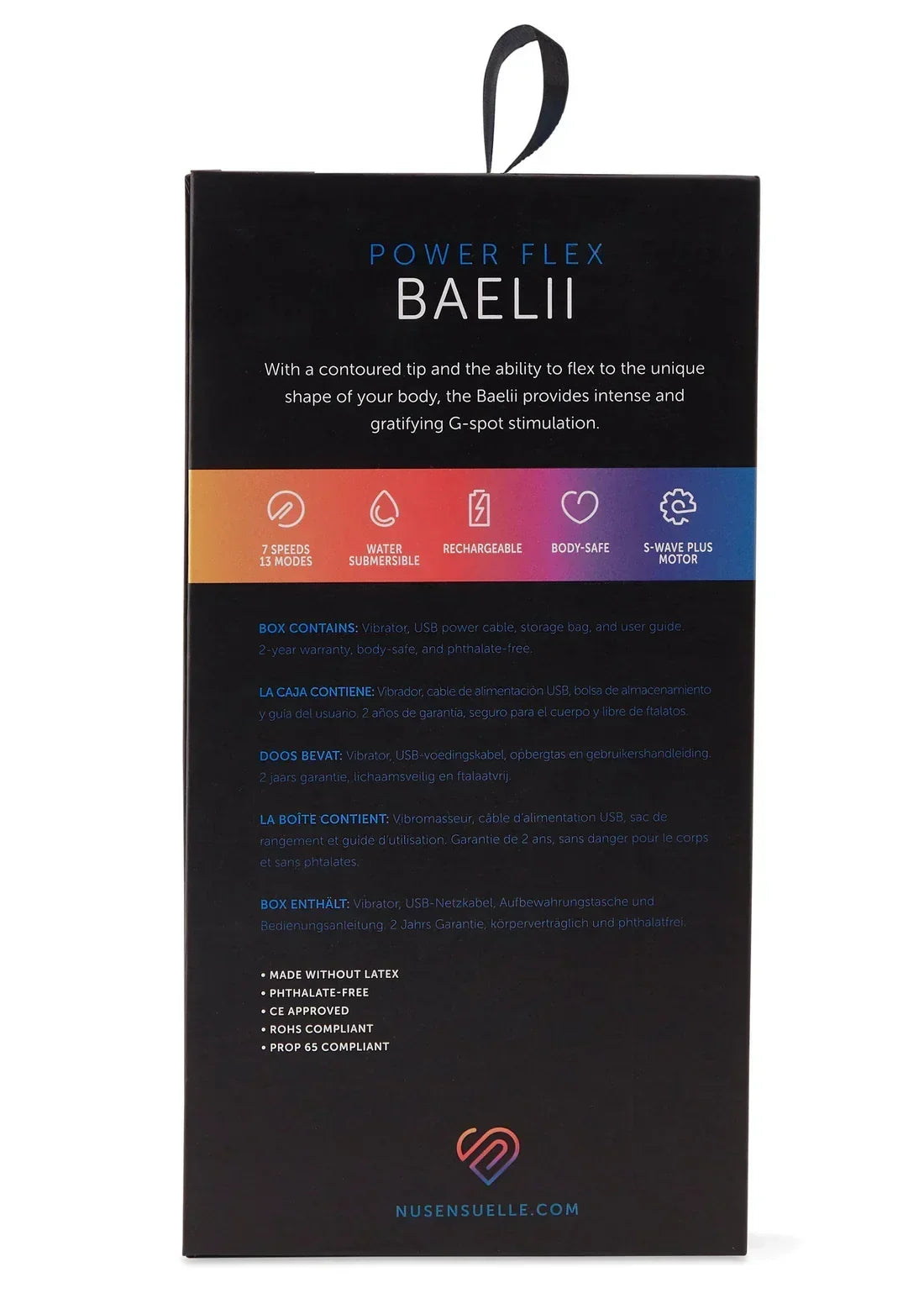 BaeliiPowerFlexVibratorbyNuSensuelle5 @ Happytoys Sexshop: online sex shop for Feeling Happy & Easy 😊 the erotic store owned by a woman