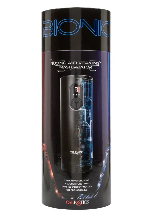 BionicSuckingandVibratingMasturbatorbyCalExotics2 @ Happytoys Sexshop: online sex shop for Feeling Happy & Easy 😊 the erotic store owned by a woman