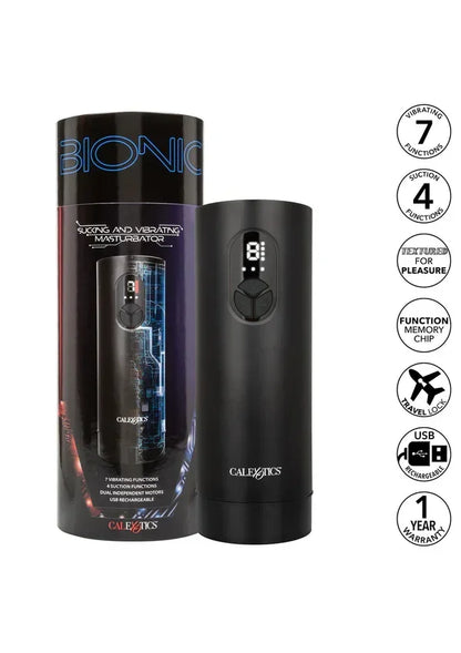 BionicSuckingandVibratingMasturbatorbyCalExotics4 @ Happytoys Sexshop: online sex shop for Feeling Happy & Easy 😊 the erotic store owned by a woman