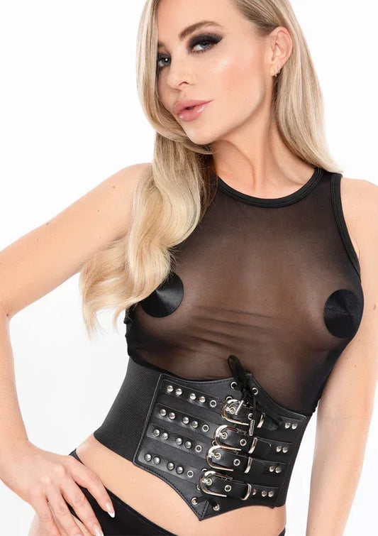 BuckledFrontWaistCincherbyKinkyDiva1 @ Happytoys Sexshop: online sex shop for Feeling Happy & Easy 😊 the erotic store owned by a woman