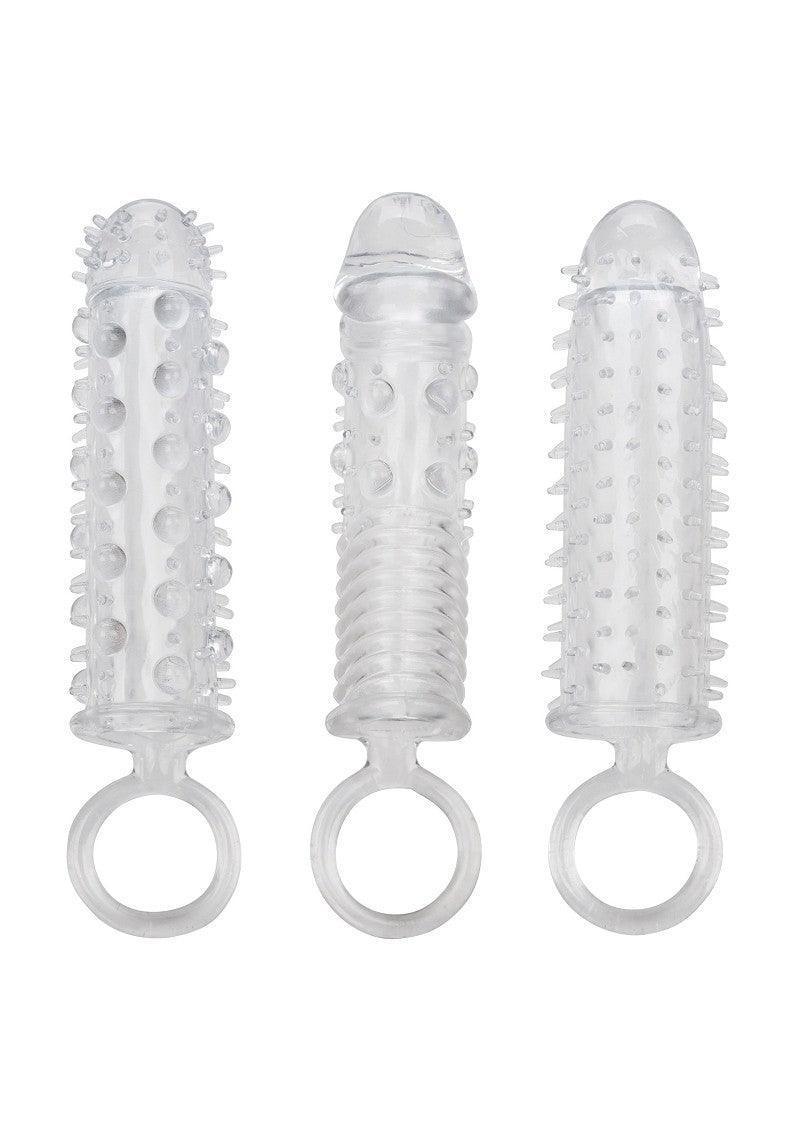 CalExotics-3-Piece-Textured-Extension-Set-Happytoys-Sexshop-liever-Happy-dan-Easy-6237 @ Happytoys Sexshop: online sex shop for Feeling Happy & Easy 😊 the erotic store owned by a woman