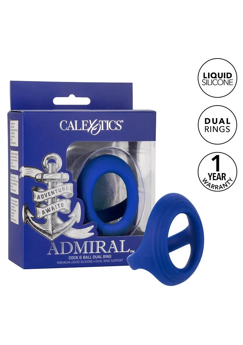 CalExotics-Admiral-Cock-Ball-Dual-Ring-Happytoys-Sexshop-Toys-for-Feeling-Happy-Easy-5814 @ Happytoys Sexshop: online sex shop for Feeling Happy & Easy 😊 the erotic store owned by a woman