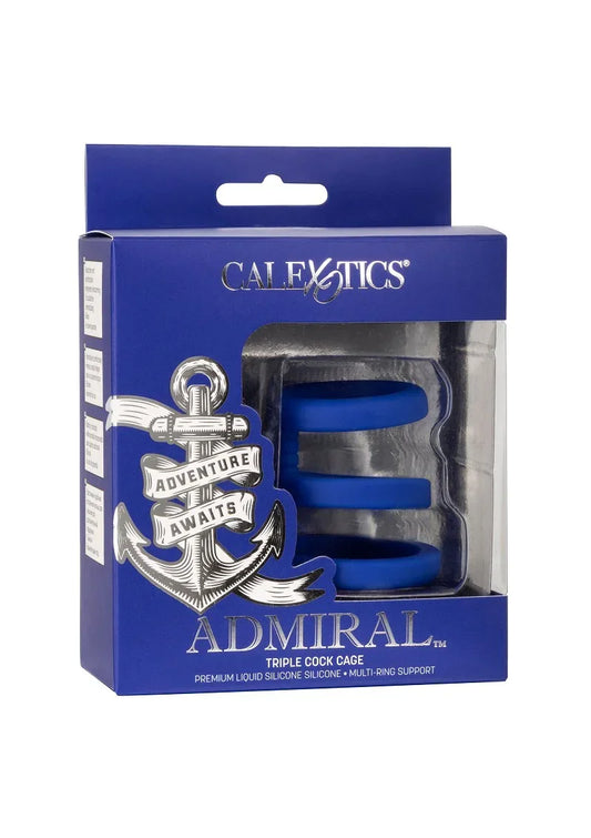 CalExotics-Admiral-Triple-Cock-Cage-Happytoys-Sexshop-Toys-for-Feeling-Happy-Easy-7943 @ Happytoys Sexshop: online sex shop for Feeling Happy & Easy 😊 the erotic store owned by a woman