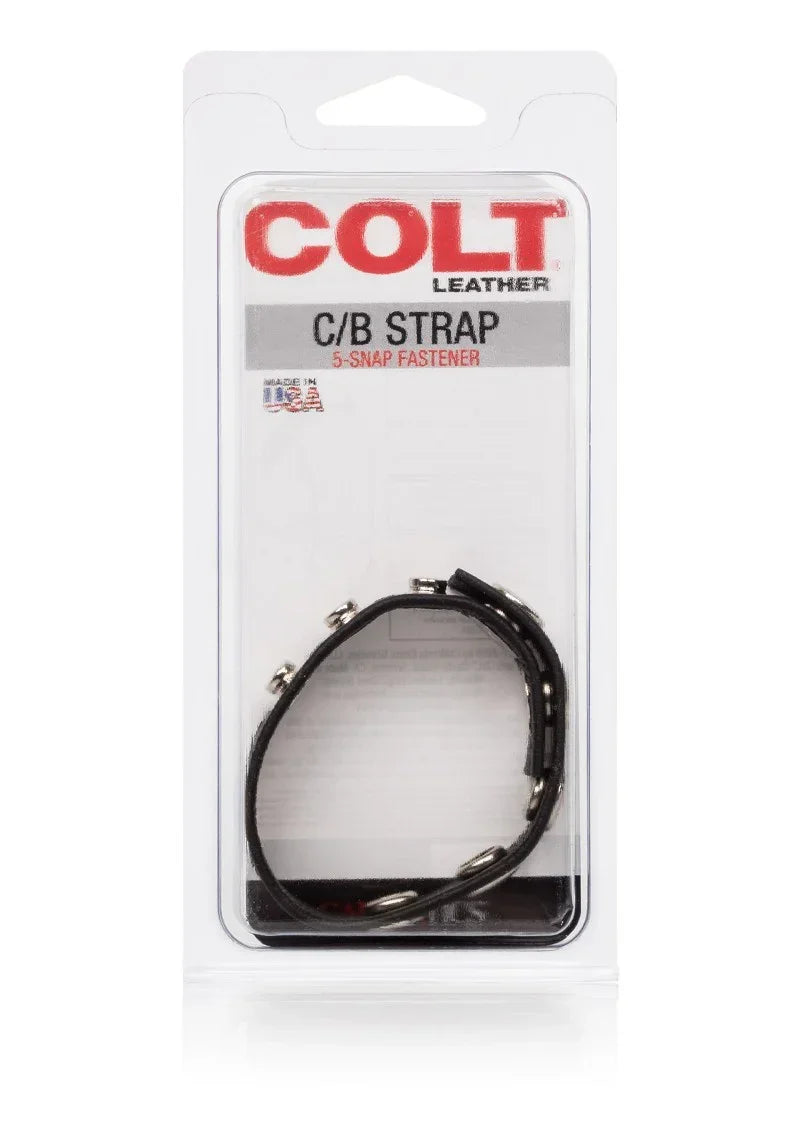 CalExotics-COLT-Leather-C-B-Strap-5-Snap-Fastener-Cock-Ball-ring-Happytoys-Sexshop-Toys-for-Feeling-Happy-Easy-1640 @ Happytoys Sexshop: online sex shop for Feeling Happy & Easy 😊 the erotic store owned by a woman