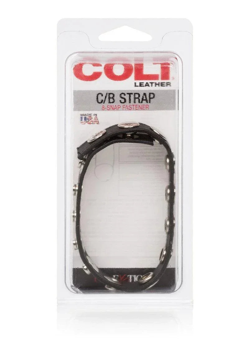 CalExotics-COLT-Leather-C-B-Strap-8-Snap-Fastener-Happytoys-Sexshop-liever-Happy-dan-Easy-6984 @ Happytoys Sexshop: online sex shop for Feeling Happy & Easy 😊 the erotic store owned by a woman