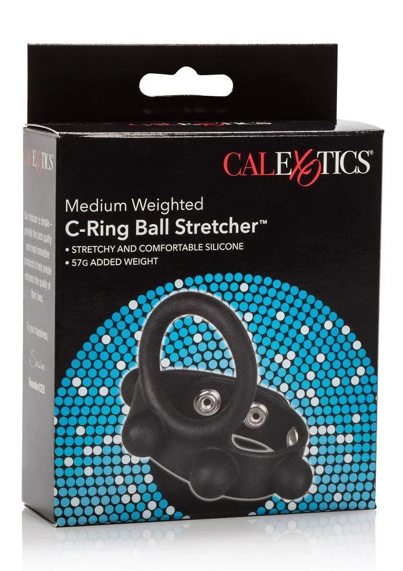 CalExotics-Silicone-Medium-Weighted-C-Ring-Ball-Stretcher-Happytoys-Sexshop-Toys-for-Feeling-Happy-Easy-1382 @ Happytoys Sexshop: online sex shop for Feeling Happy & Easy 😊 the erotic store owned by a woman