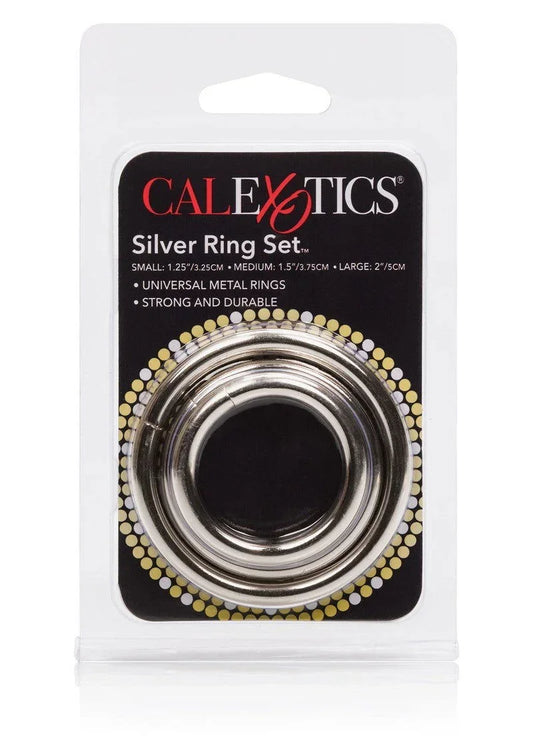 CalExotics-Silver-Ring-3-Piece-Set-Happytoys-Sexshop-Toys-for-Feeling-Happy-Easy-4815 @ Happytoys Sexshop: online sex shop for Feeling Happy & Easy 😊 the erotic store owned by a woman