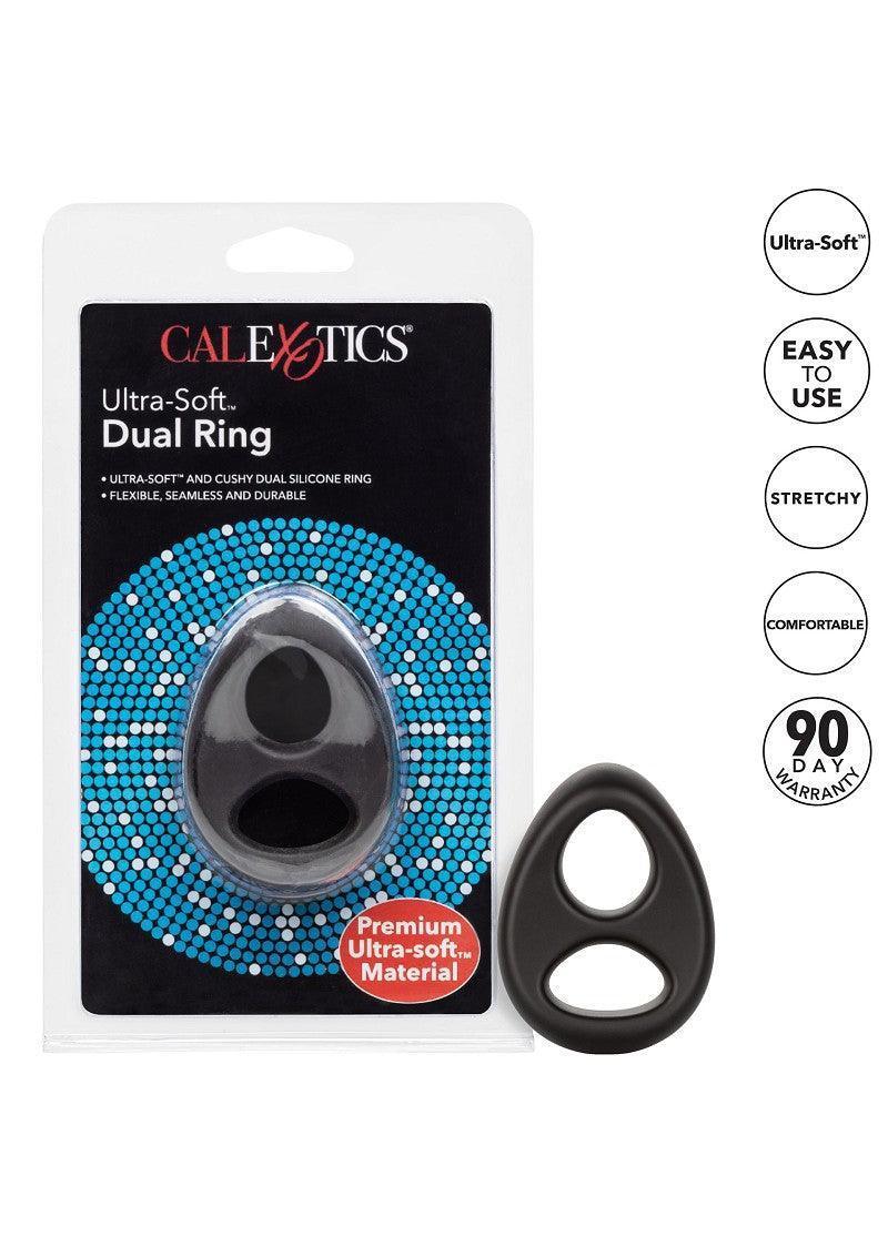CalExotics-Ultra-Soft-Dual-Ring-Cock-Scrotum-ring-Happytoys-Sexshop-Toys-for-Feeling-Happy-Easy-1744 @ Happytoys Sexshop: online sex shop for Feeling Happy & Easy 😊 the erotic store owned by a woman