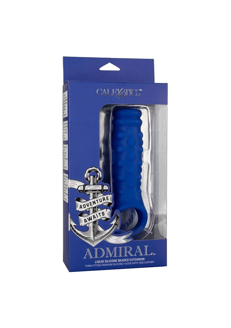 CalExoticsAdmiralLiquidSiliconeBeadedExtension2 @ Happytoys Sexshop: online sex shop for Feeling Happy & Easy 😊 the erotic store owned by a woman