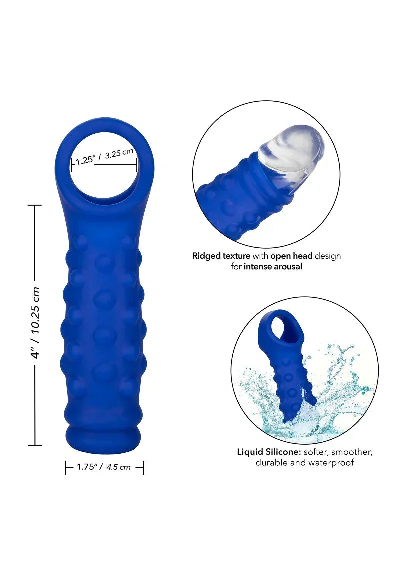 CalExoticsAdmiralLiquidSiliconeBeadedExtension3 @ Happytoys Sexshop: online sex shop for Feeling Happy & Easy 😊 the erotic store owned by a woman